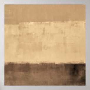 'Rustic' Abstracte kunst Poster
