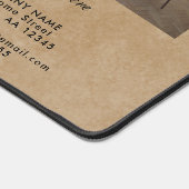 Rustic Ajouter votre logo Custom Text Photo Compan (Coin)