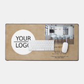 Rustic Ajouter votre logo Custom Text Photo Compan (Clavier et souris)