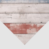 Rustic Americana Wood Plank  Tissuepapier (Detail)