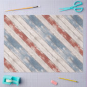 Rustic Americana Wood Plank  Tissuepapier (Craft)