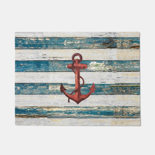 Rustic Anchor Deurmat (Voorkant)