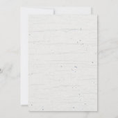 Rustic Anchor Wedding Invitation / marine Kaart (Achterkant)