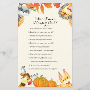 Rustic Animal Pumpkin die mama het beste spel kent