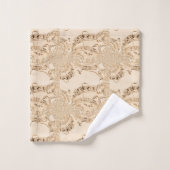 Rustic Antique Musical Notes (Gant de toilette)