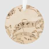 Rustic Antique Musical Notes (devant)