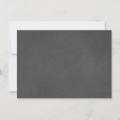 Rustic Antlers Chalk Engagement Party Invitation (Dos)