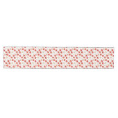 Rustic Apples Waterverf Pattern Medium Tafelloper (Horizontaal)