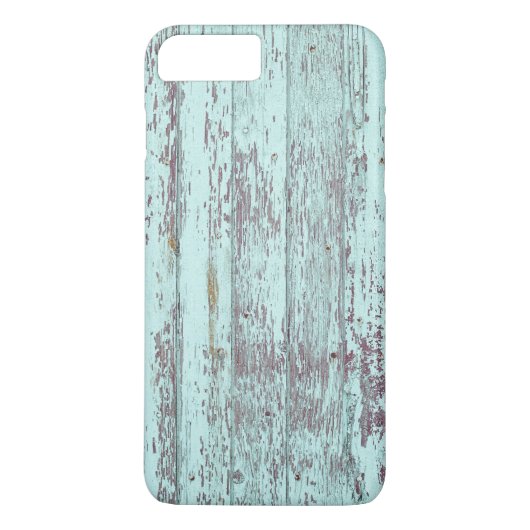 Rustic Aqua Barn Wood Case-Mate iPhone Case (Achterkant)