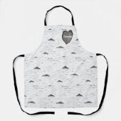 Rustic AspeBark Hood Harde eucalyptus Schort (Voorkant)