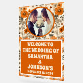 Rustic Automne Fleurs d'automne Mariage photo Bien (Angle)