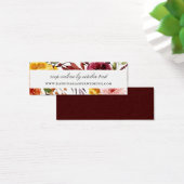 Rustic Automne Floral Site Mariage RSVP (Bureau)