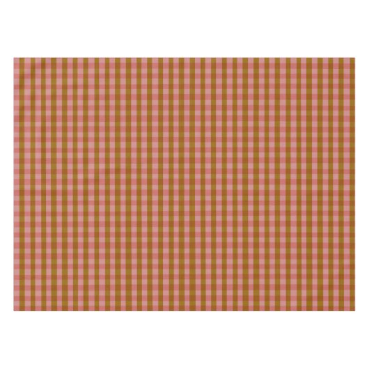 Rustic Autumn Geometric Pattern Tafelkleed (Voorkant (Horizontaal))