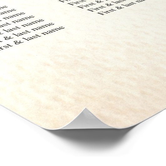 Rustic Autumn Oranje pompoenen en bloemen Poster (Hoek)