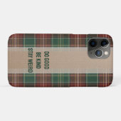 Rustic Autumn Plaid Case-Mate iPhone Case (Achterkant (horizontaal))