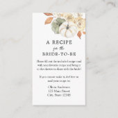 Rustic Autumn Request Enclosure Kaart (Voorkant)