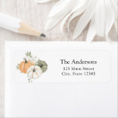 Rustic Autumn Return Address Label (Insitu)