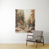 Rustic Autumn Wandkleed (In situ)