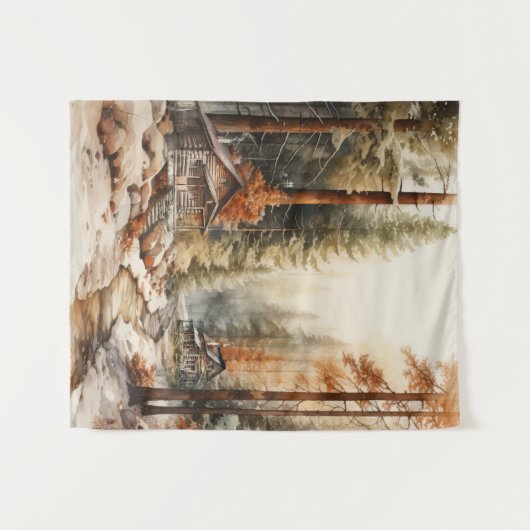 Rustic Autumn Wandkleed (Voorkant (horizontaal))