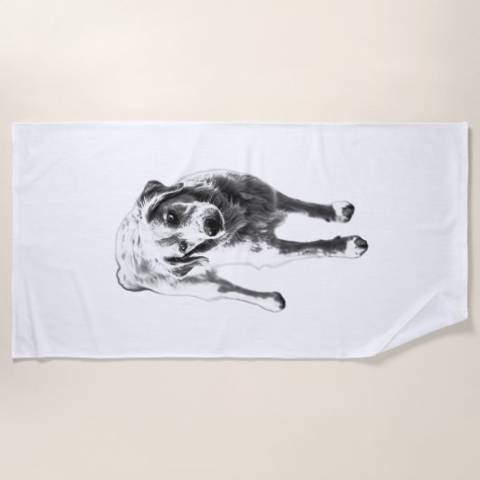 Rustic Autumn Watch Strandlaken (Voorkant)