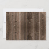 Rustic Baby's Breath Jar & Hummingbird Birthday Kaart (Achterkant)