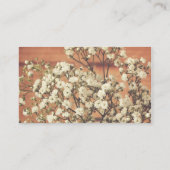 Rustic Baby's Breath Mason Jar Mariage Carte Place (Dos)