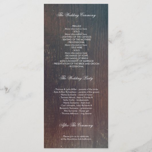 Rustic Baby's Breath Mason Jar programmes de maria (Dos)