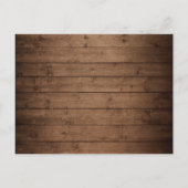 Rustic Baby's Radekkinglampjes die goed werken Briefkaart (Achterkant)