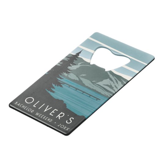 Rustic Bachelor Week-end Camping Trip Forest Woods (Dos Angle)