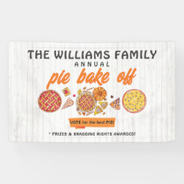Rustic Bake Off Family Pumpkin Pie Competition Spandoek