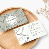 Rustic Bakery Store Cartes de visite personnalisés