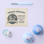 Rustic Bakery Store Pastry Desserts Grand Opening Flyer (Enkel)