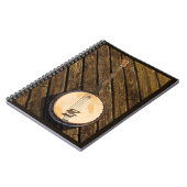 Rustic Banjo Music Instrument sur le Carnet du boi (Côté gauche)