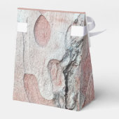 Rustic Bark met Heart Wedding Bedankt Bedankdoosjes (Achterkant)