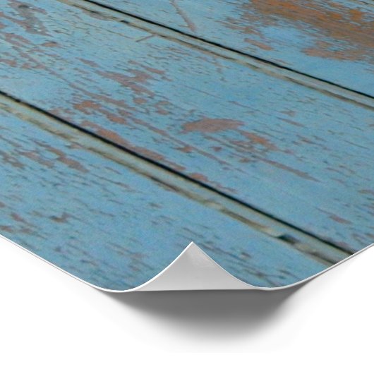 Rustic Barn deur bruiloft Poster (Hoek)