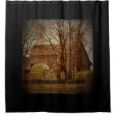 Rustic Barn Douchegordijn (Voorkant)
