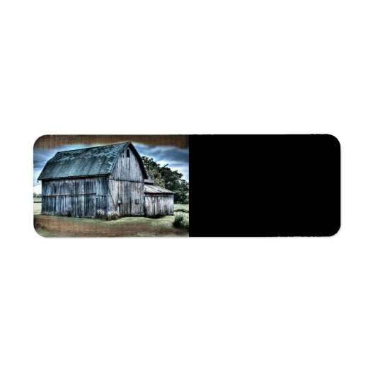 Rustic Barn Etiket (Voorkant)