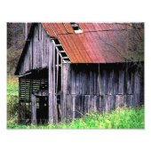 Rustic Barn Foto Afdruk (Voorkant)