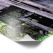 Rustic Barn Foto Afdruk (Hoek)