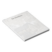 Rustic Barn Herfst Autumn Leaves personaliseer Not Notitieblok (Schuin)