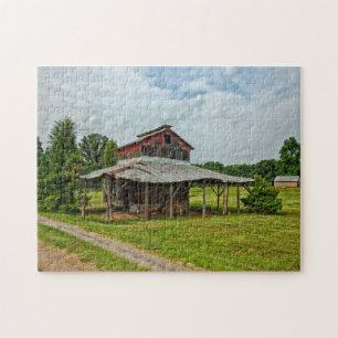 Rustic Barn North Carolina. Legpuzzel