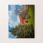 Rustic Barn Ohio. Legpuzzel (Verticaal)
