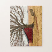 Rustic Barn Ohio. Legpuzzel (Verticaal)