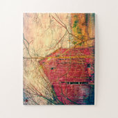 Rustic Barn Ohio Legpuzzel (Verticaal)