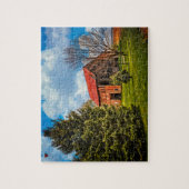 Rustic Barn Ohio Legpuzzel (Verticaal)