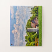Rustic Barn Ohio Legpuzzel (Verticaal)