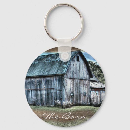 Rustic Barn Sleutelhanger (Voorkant)