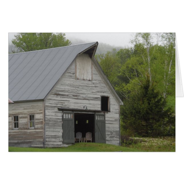 Rustic Barn-Vermont (Voorkant Horizontaal)