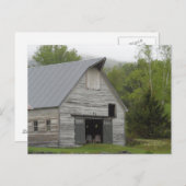 Rustic Barn-Vermont Briefkaart (Voorkant / Achterkant)