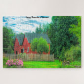 Rustic Barn Vermont. Jigsaw Puzzle (Horizontal)